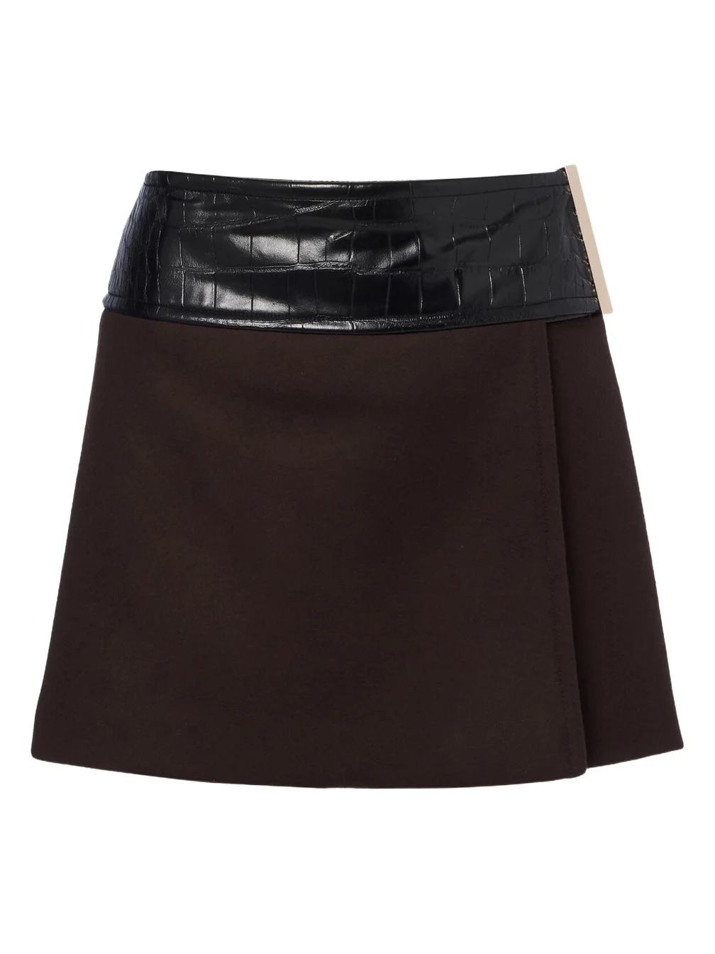 Virgin wool wrap skirt Virgin wool wrap skirt