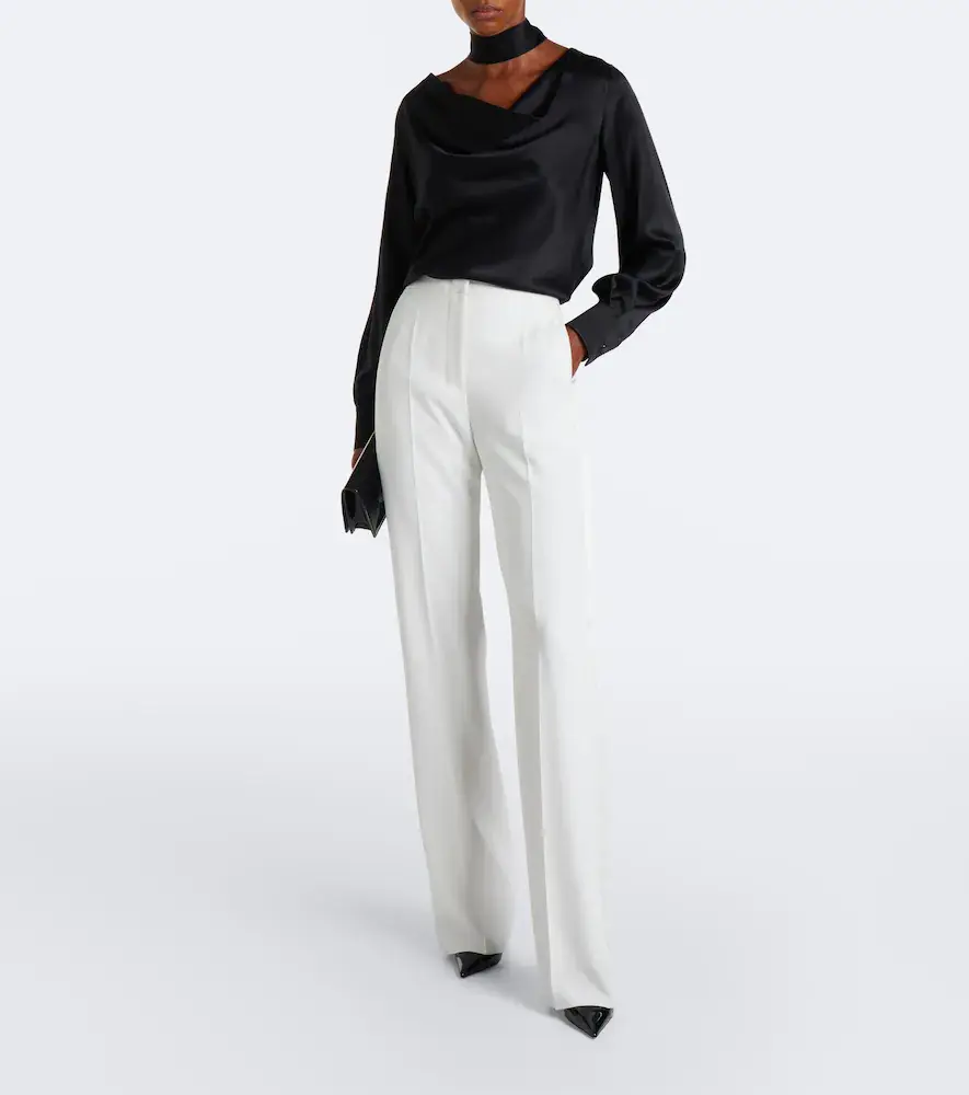 Max Mara Tie-detail silk blouse | Thumbnail 6 Max Mara Tie-detail silk blouse | Thumbnail 6