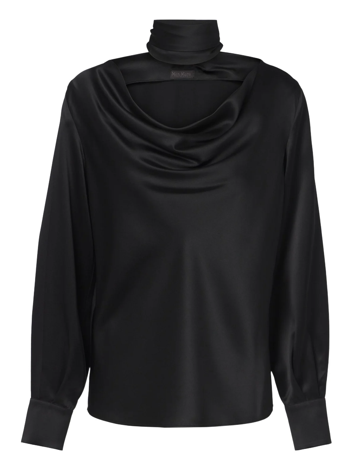 Max Mara Tie-detail silk blouse