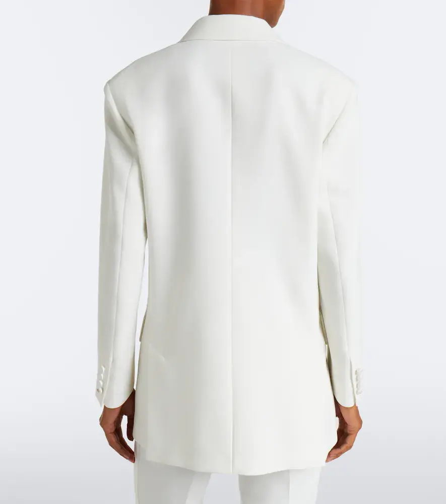 Max Mara Elegante double-breasted tuxedo jacket | Thumbnail 4 Max Mara Elegante double-breasted tuxedo jacket | Thumbnail 4