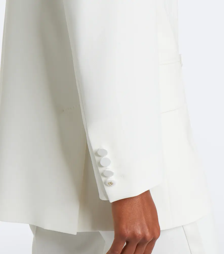 Max Mara Elegante double-breasted tuxedo jacket | Thumbnail 5 Max Mara Elegante double-breasted tuxedo jacket | Thumbnail 5