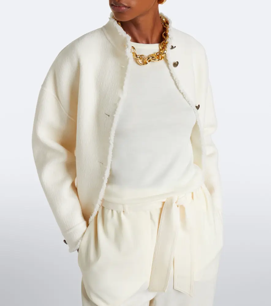 Max Mara Virgin wool jersey top | Thumbnail 2