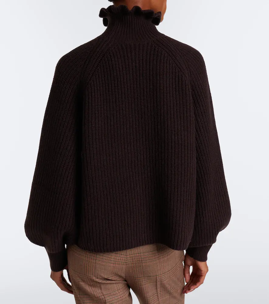 Max Mara Ribbed-knit wool and cashmere sweater | Thumbnail 6 Max Mara Ribbed-knit wool and cashmere sweater | Thumbnail 6