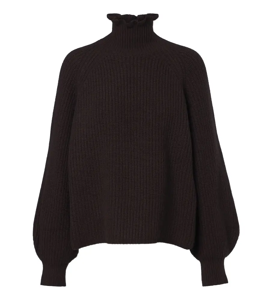 Max Mara Ribbed-knit wool and cashmere sweater | Image 1 Max Mara Ribbed-knit wool and cashmere sweater | Image 1