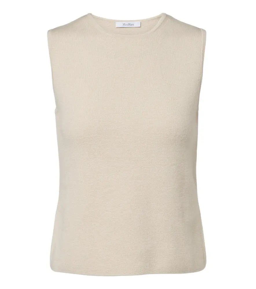 Max Mara Wool and cashmere sweater vest | Image 1 Max Mara Wool and cashmere sweater vest | Image 1