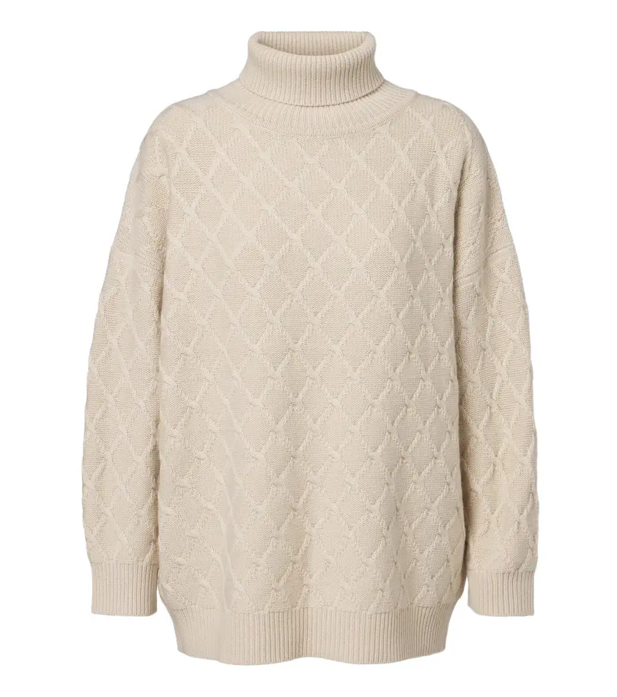 Max Mara Wool and cashmere turtleneck sweater | Image 1 Max Mara Wool and cashmere turtleneck sweater | Image 1