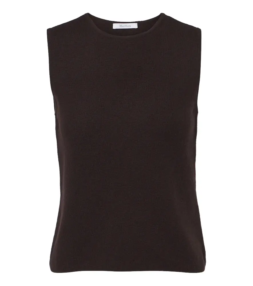 Max Mara Wool and cashmere sweater vest | Image 1 Max Mara Wool and cashmere sweater vest | Image 1