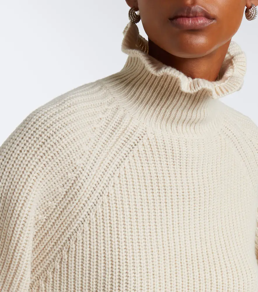 Max Mara Ribbed-knit wool and cashmere sweater | Thumbnail 2
