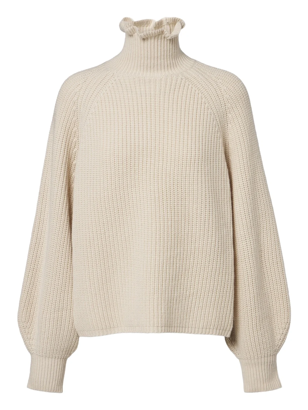 Ribbed-knit wool and cashmere sweater Ribbed-knit wool and cashmere sweater
