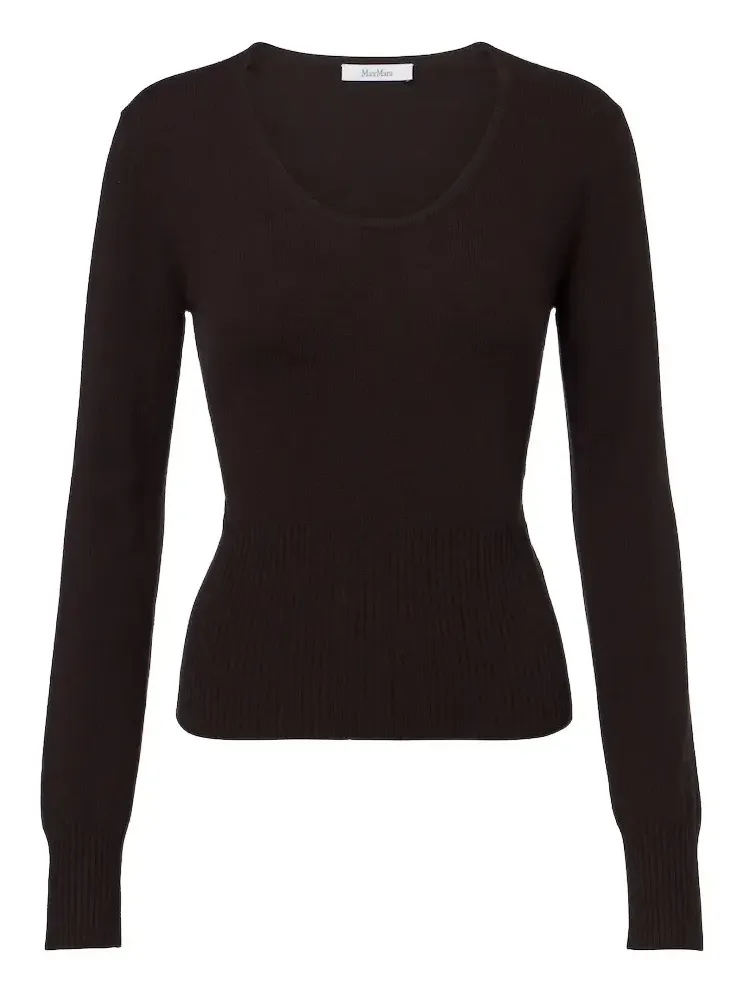Wool and cashmere sweater