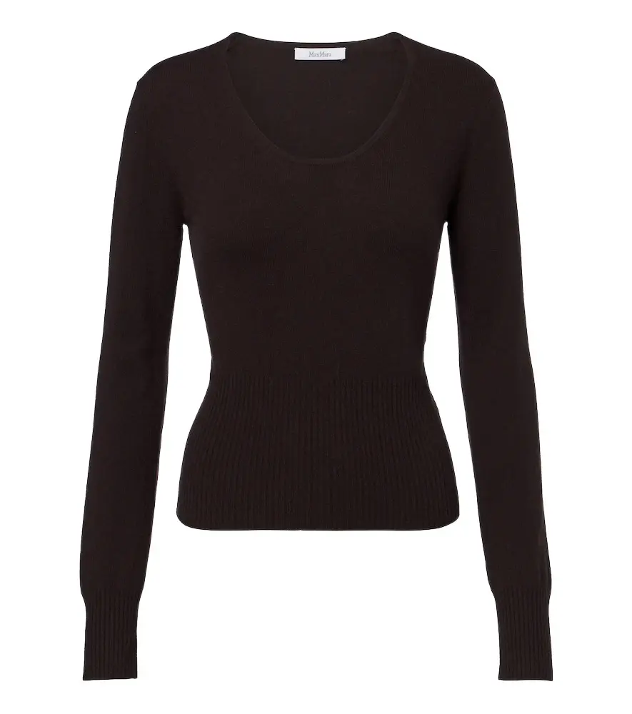 Max Mara Wool and cashmere sweater | Image 1 Max Mara Wool and cashmere sweater | Image 1