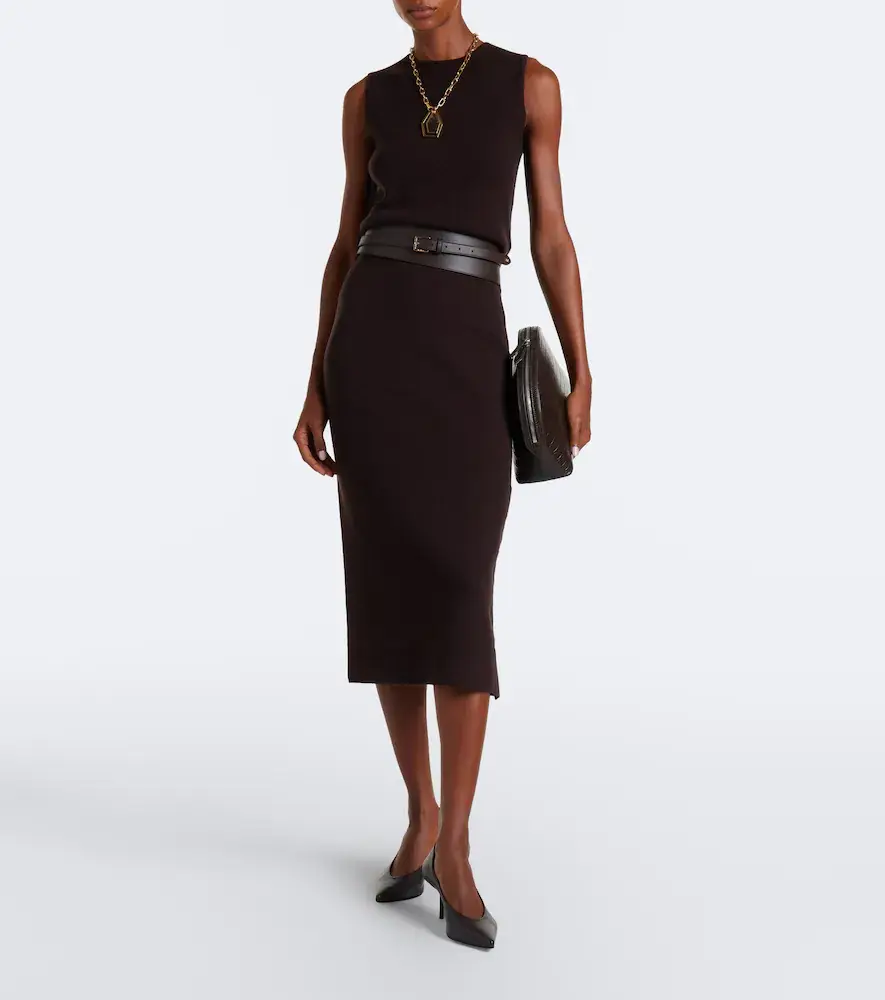 Max Mara Wool and cashmere midi skirt | Thumbnail 4 Max Mara Wool and cashmere midi skirt | Thumbnail 4