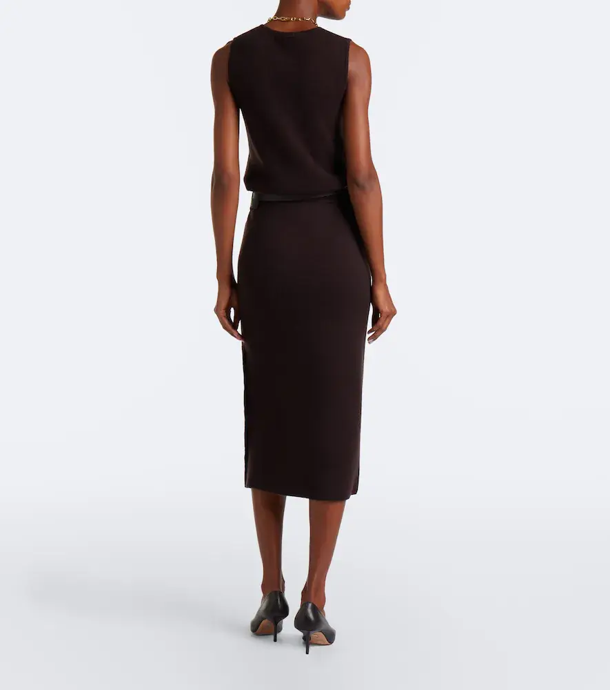 Max Mara Wool and cashmere midi skirt | Thumbnail 5 Max Mara Wool and cashmere midi skirt | Thumbnail 5