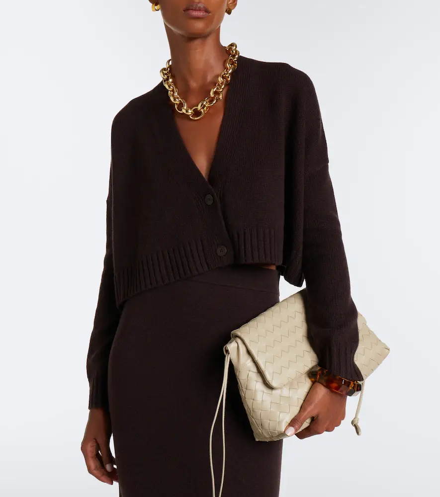 Max Mara Cropped wool and cashmere cardigan | Thumbnail 4 Max Mara Cropped wool and cashmere cardigan | Thumbnail 4