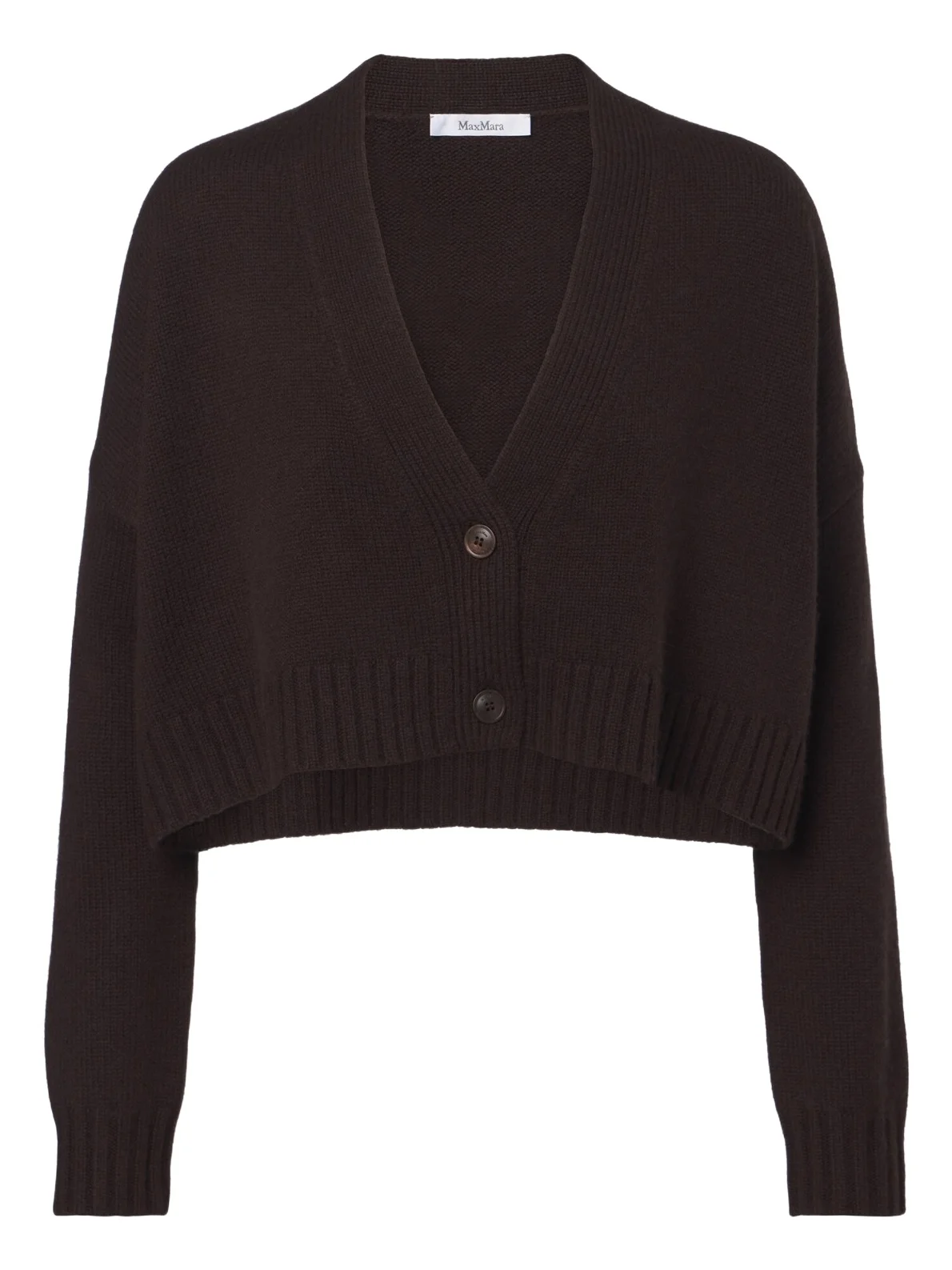 Max Mara Cropped wool and cashmere cardigan