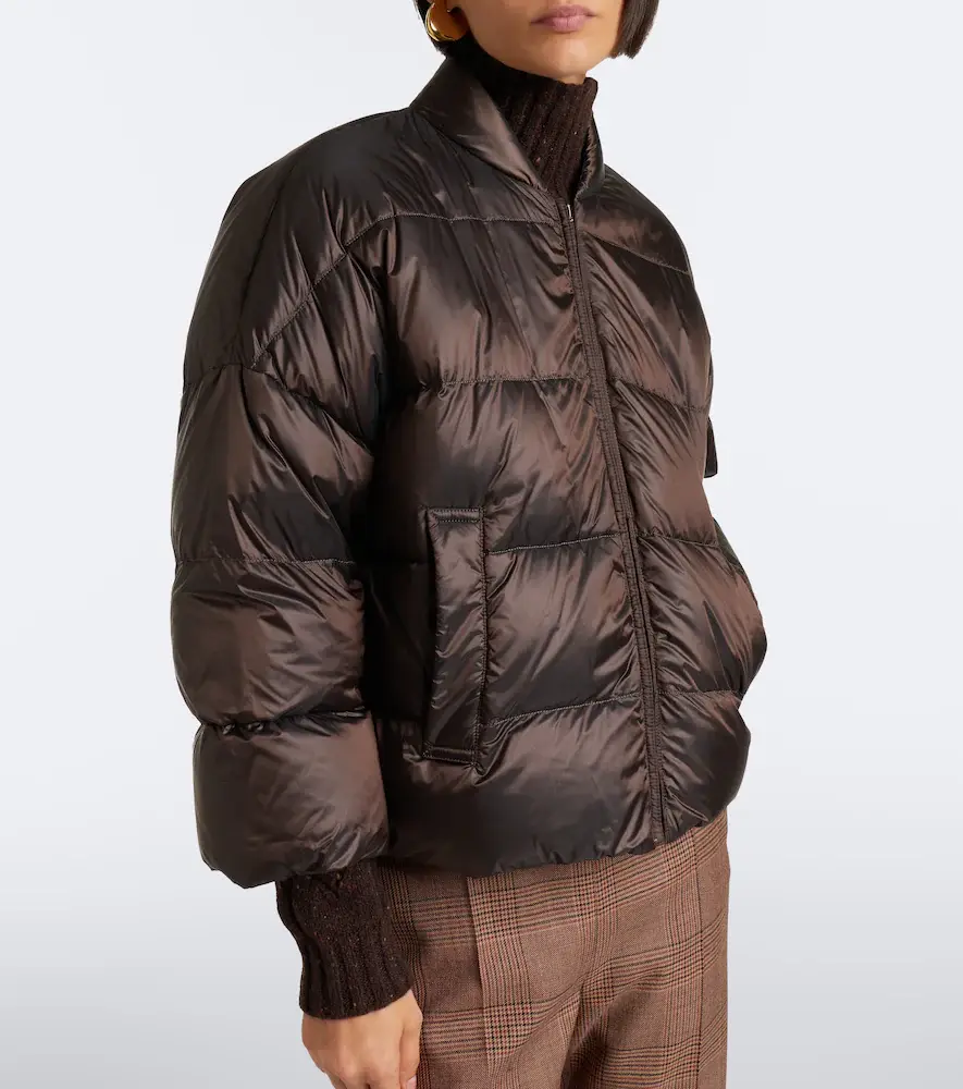 Max Mara Quilted puffer jacket | Thumbnail 5 Max Mara Quilted puffer jacket | Thumbnail 5
