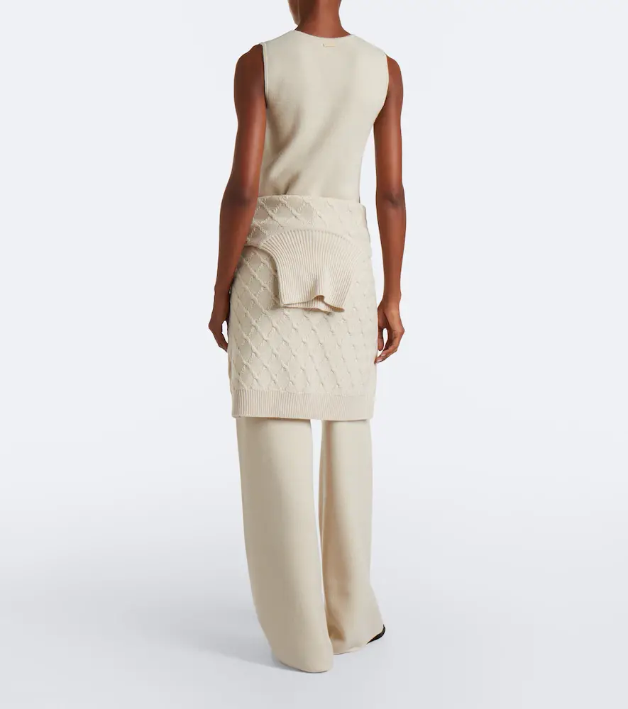 Max Mara Wool and cashmere wide-leg pants | Thumbnail 2 Max Mara Wool and cashmere wide-leg pants | Thumbnail 2