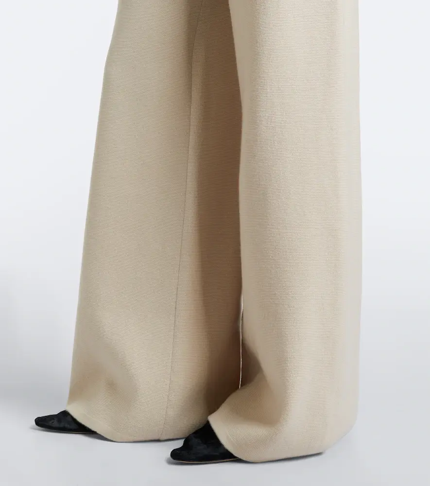 Max Mara Wool and cashmere wide-leg pants | Thumbnail 4 Max Mara Wool and cashmere wide-leg pants | Thumbnail 4
