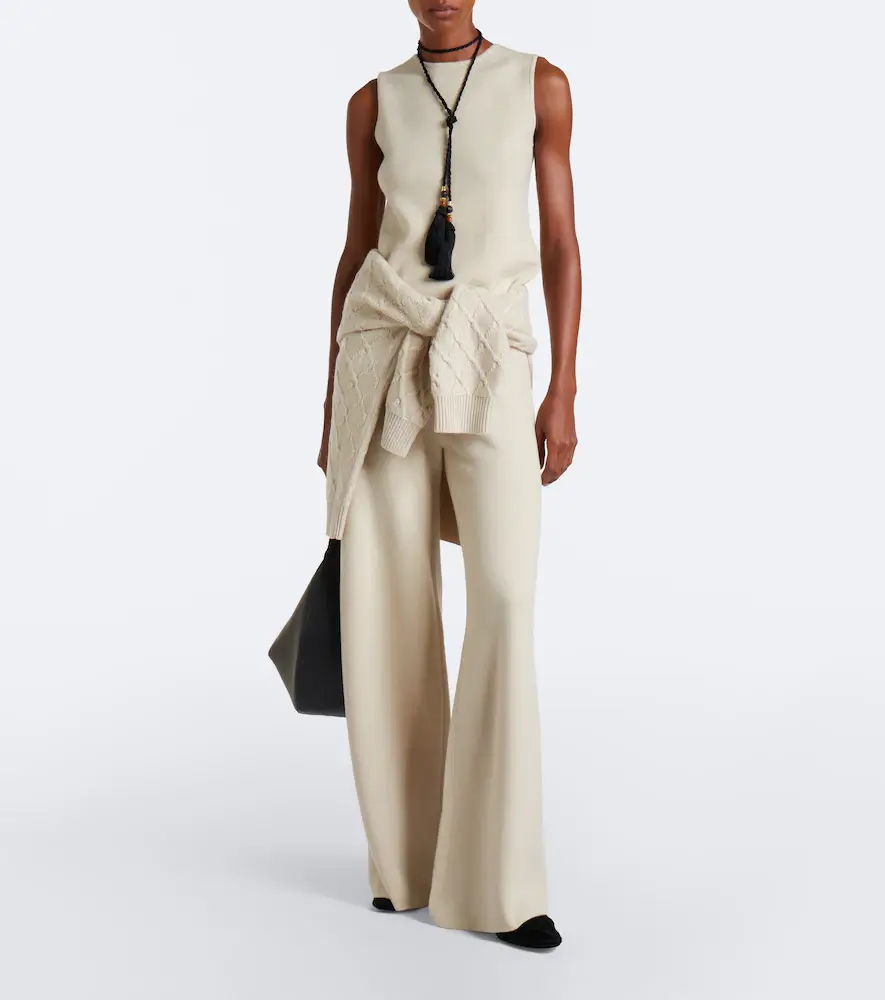Max Mara Wool and cashmere wide-leg pants | Thumbnail 6 Max Mara Wool and cashmere wide-leg pants | Thumbnail 6