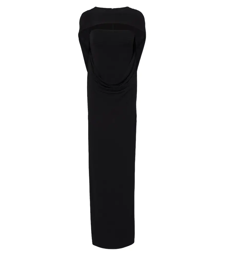 Sportmax Draped jersey maxi dress | Image 1 Sportmax Draped jersey maxi dress | Image 1