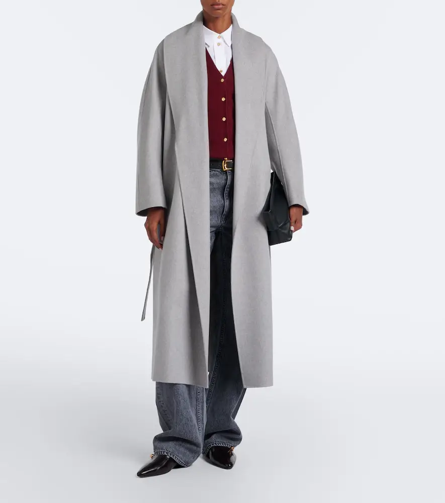 'S Max Mara 'S Max Mara Virgin wool wrap coat | Thumbnail 6 'S Max Mara 'S Max Mara Virgin wool wrap coat | Thumbnail 6