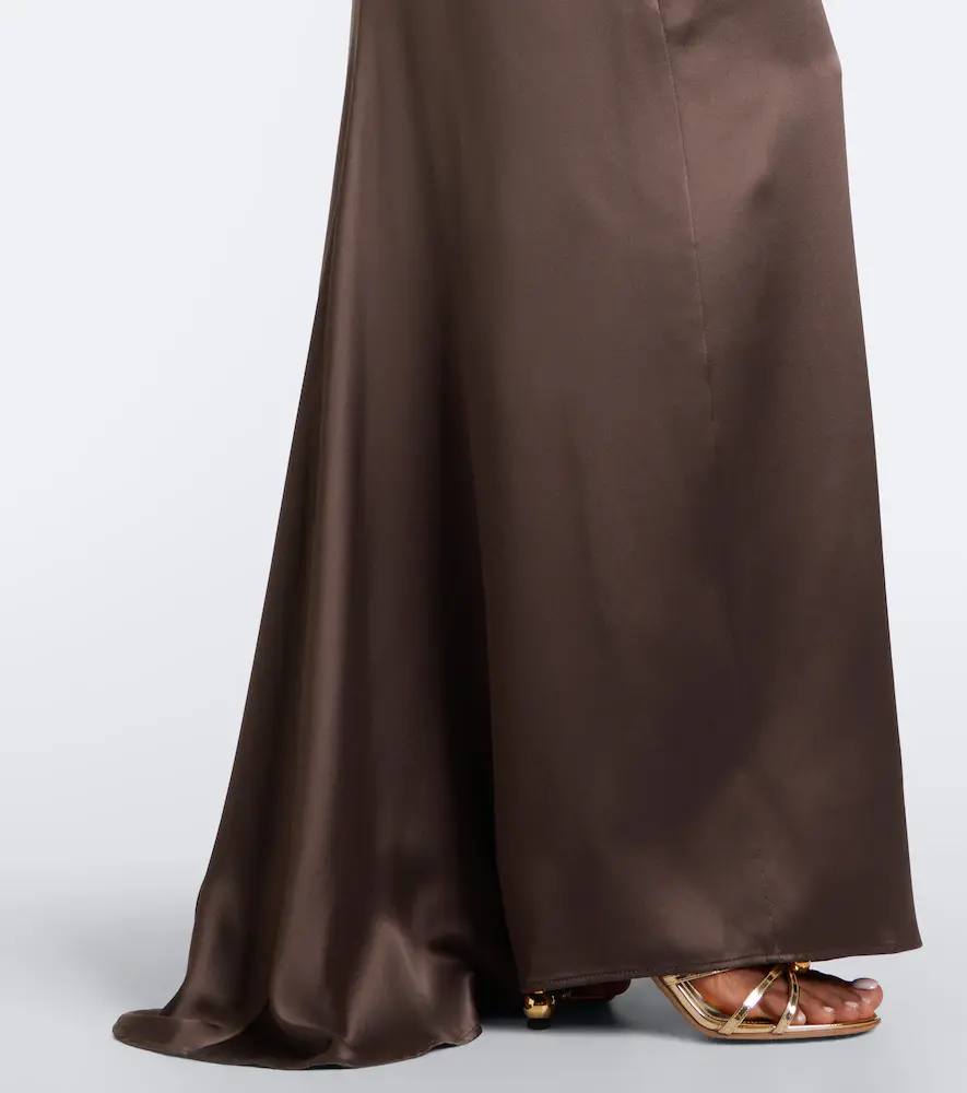 Max Mara Silk satin gown | Thumbnail 2 Max Mara Silk satin gown | Thumbnail 2