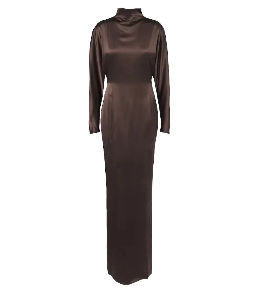 Max Mara Silk satin gown | Image 1 Max Mara Silk satin gown | Image 1