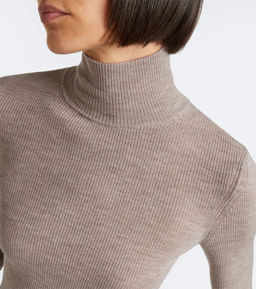 Max Mara Ribbed-knit virgin wool sweater | Thumbnail 3