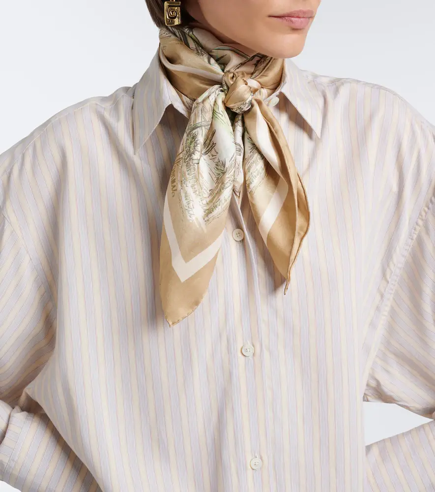 ALÉMAIS Alémais Scout printed silk scarf | Thumbnail 5 ALÉMAIS Alémais Scout printed silk scarf | Thumbnail 5