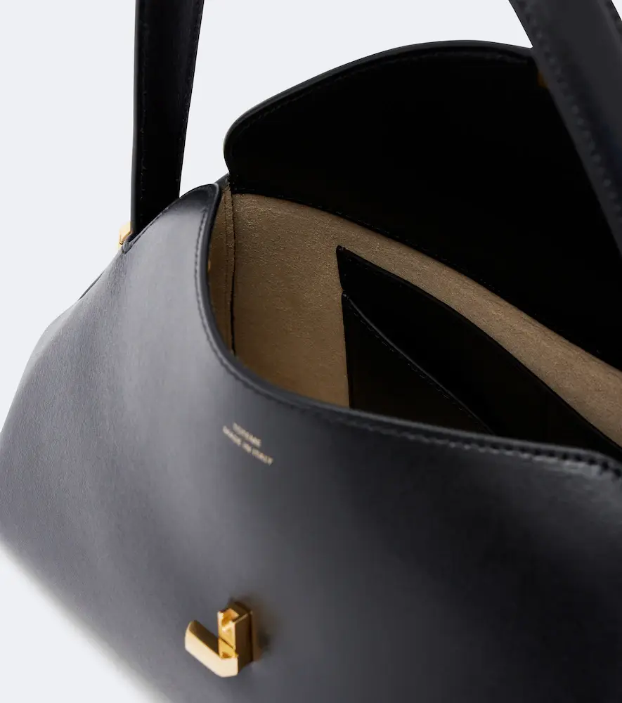 TOTEME T-Lock Small leather shoulder bag | Thumbnail 3 TOTEME T-Lock Small leather shoulder bag | Thumbnail 3