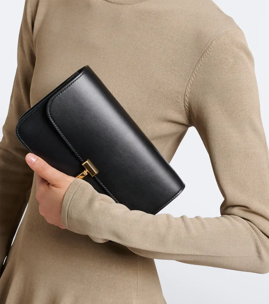TOTEME T-Lock leather crossbody bag | Thumbnail 5