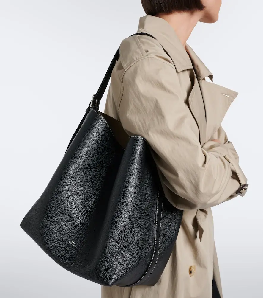 TOTEME Belted Medium leather shoulder bag | Thumbnail 5