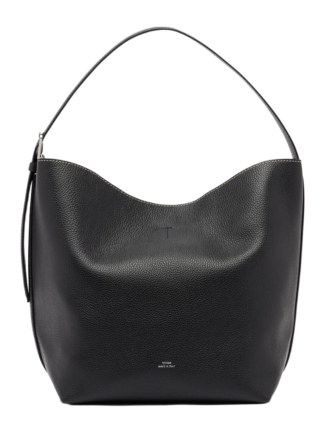 Belted Medium leather shoulder bag Belted Medium leather shoulder bag