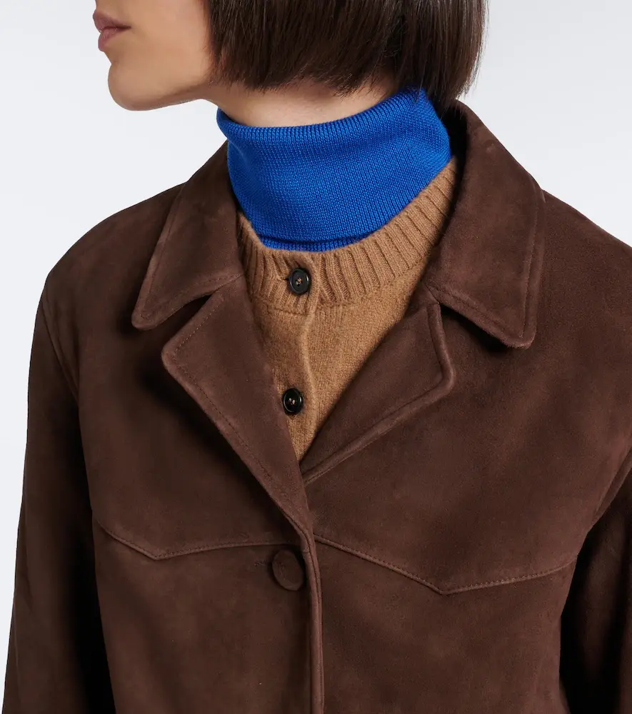 Tory Burch Suede jacket | Thumbnail 2 Tory Burch Suede jacket | Thumbnail 2