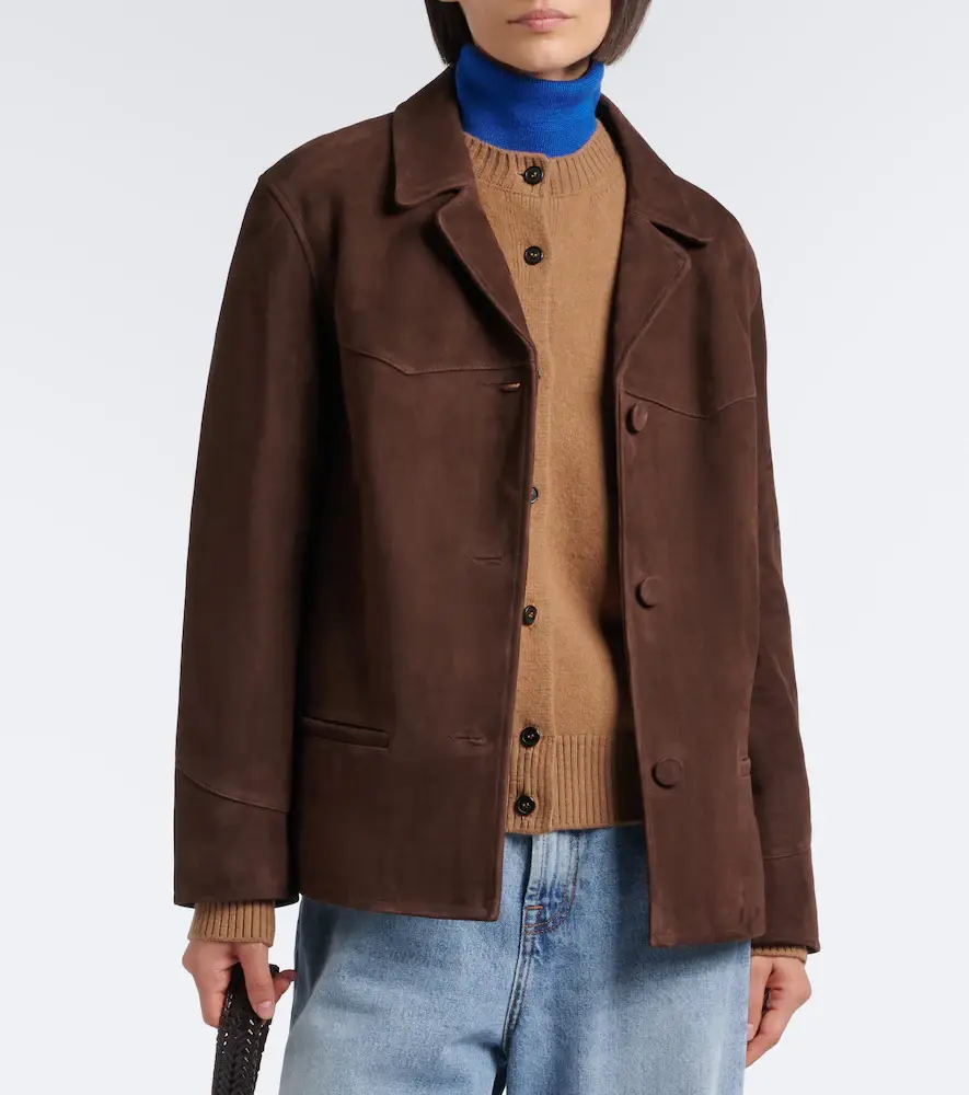 Tory Burch Suede jacket | Thumbnail 4 Tory Burch Suede jacket | Thumbnail 4
