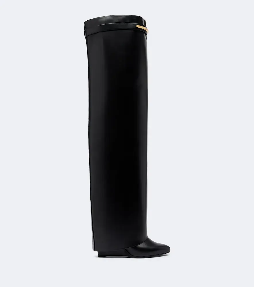 Givenchy Shark Pinch leather over-the-knee boots | Thumbnail 4 Givenchy Shark Pinch leather over-the-knee boots | Thumbnail 4