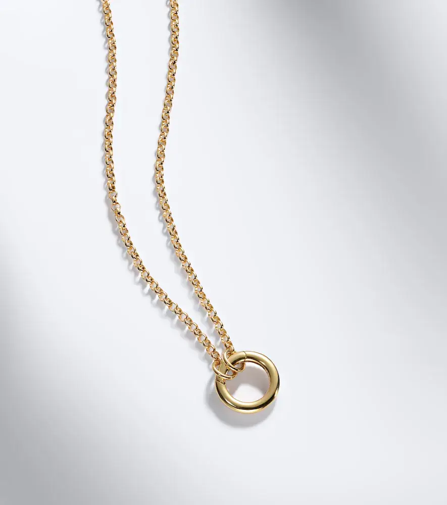 Foundrae Belcher Small 18kt gold chain necklace | Thumbnail 6