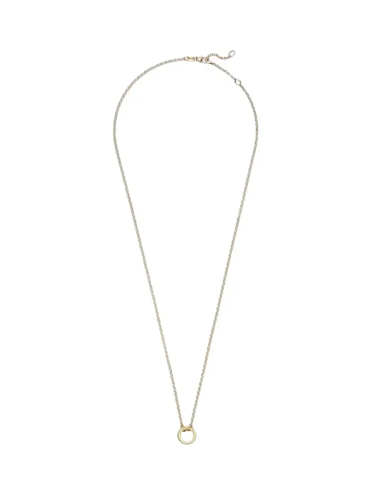 Belcher Small 18kt gold chain necklace