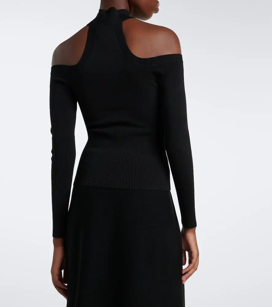 Simkhai Lila off-shoulder ribbed-knit top | Thumbnail 4 Simkhai Lila off-shoulder ribbed-knit top | Thumbnail 4