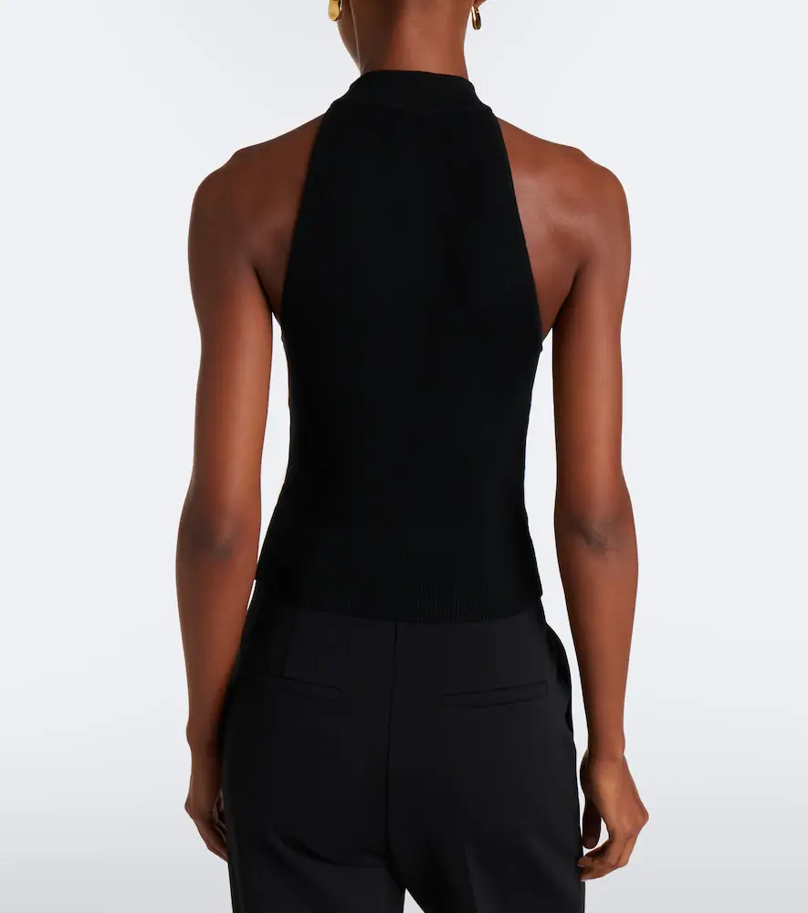 Simkhai Renlen embellished halterneck wool top | Thumbnail 4