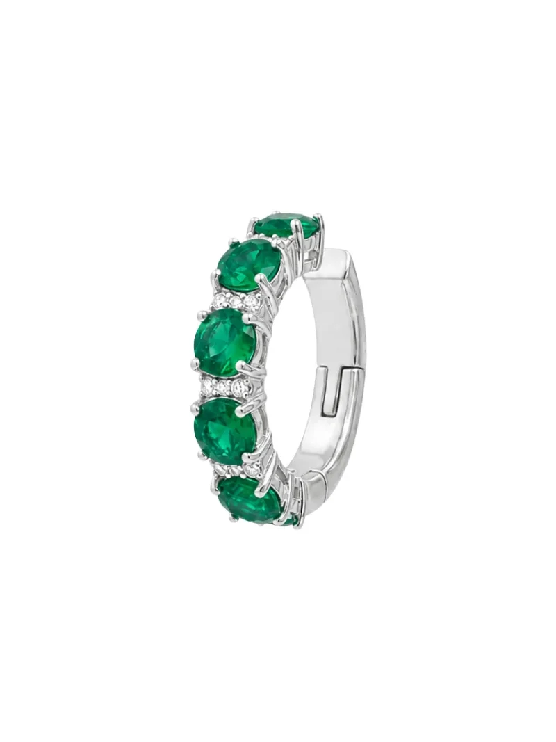 Wish Fine Jewelry 1.95ct Emerald Diamond 18K Gold Statement Ear Cuff