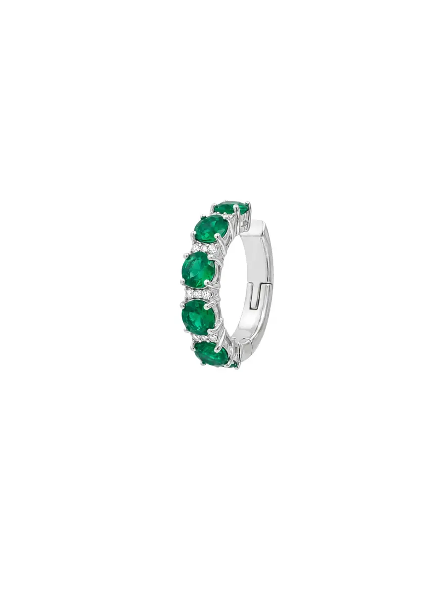 Wish Fine Jewelry 1.95ct Emerald Diamond 18K Gold Statement Ear Cuff