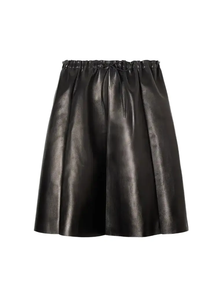 STOULS Naomi Paneled Leather Midi Skirt | Image 1 STOULS Naomi Paneled Leather Midi Skirt | Image 1
