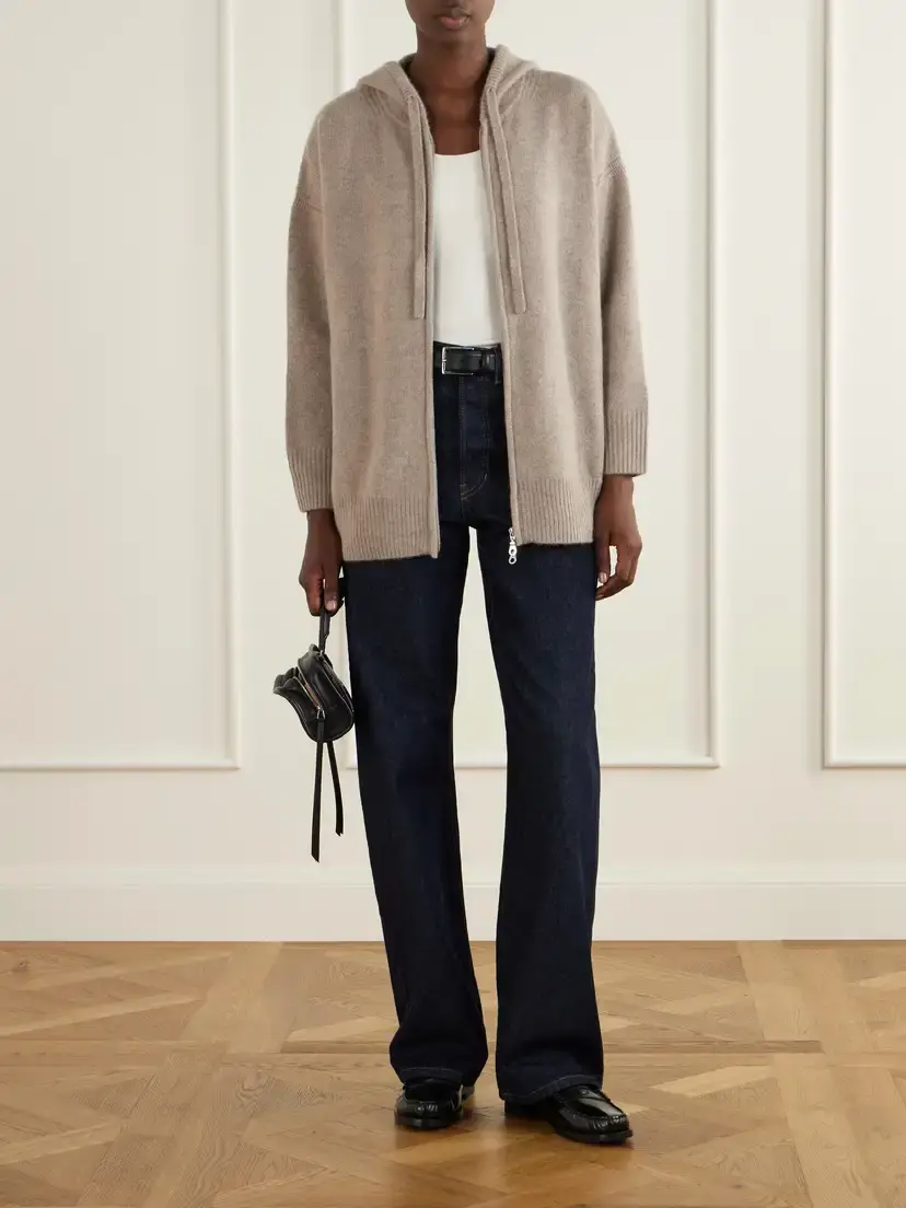 Arch4 Isolde Hooded Cashmere Zip-up Cardigan | Thumbnail 2