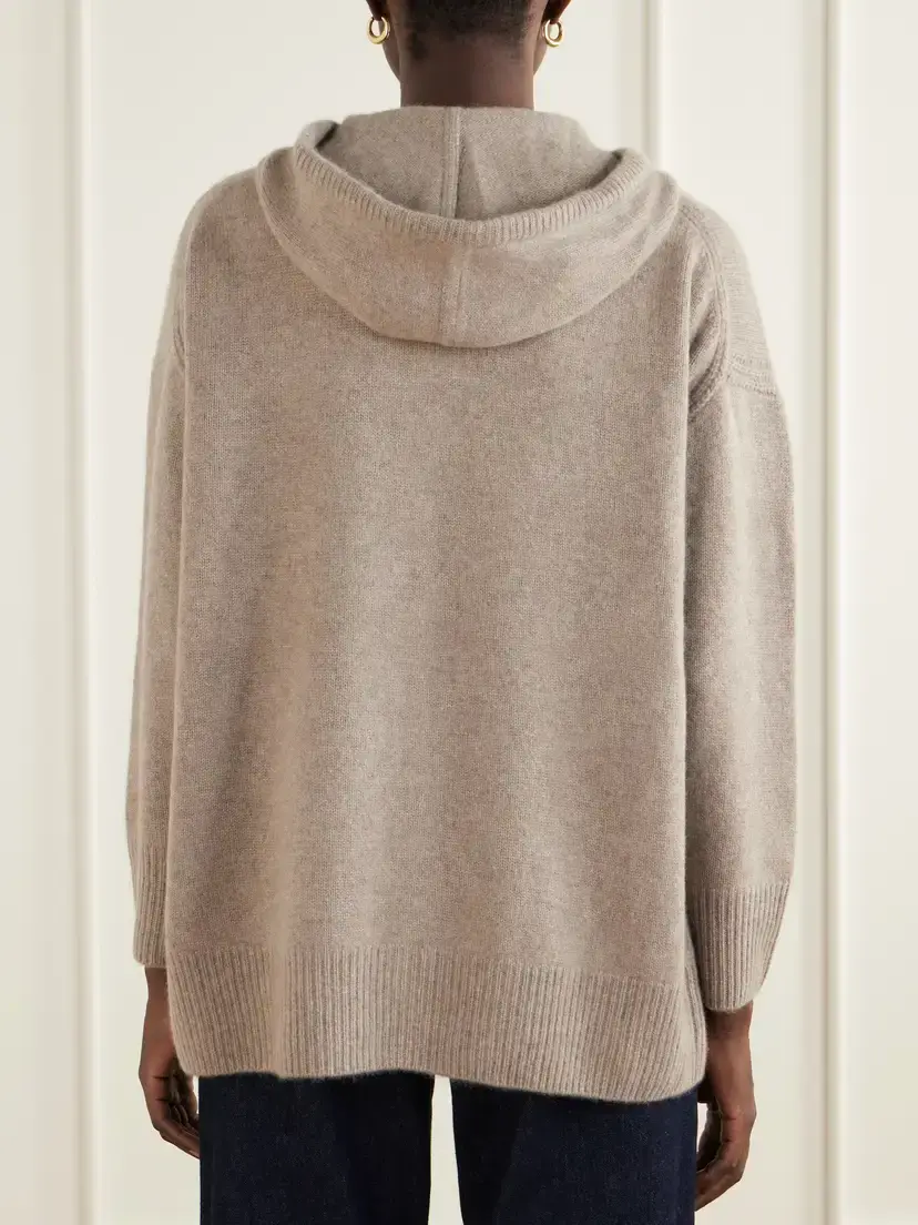 Arch4 Isolde Hooded Cashmere Zip-up Cardigan | Thumbnail 4