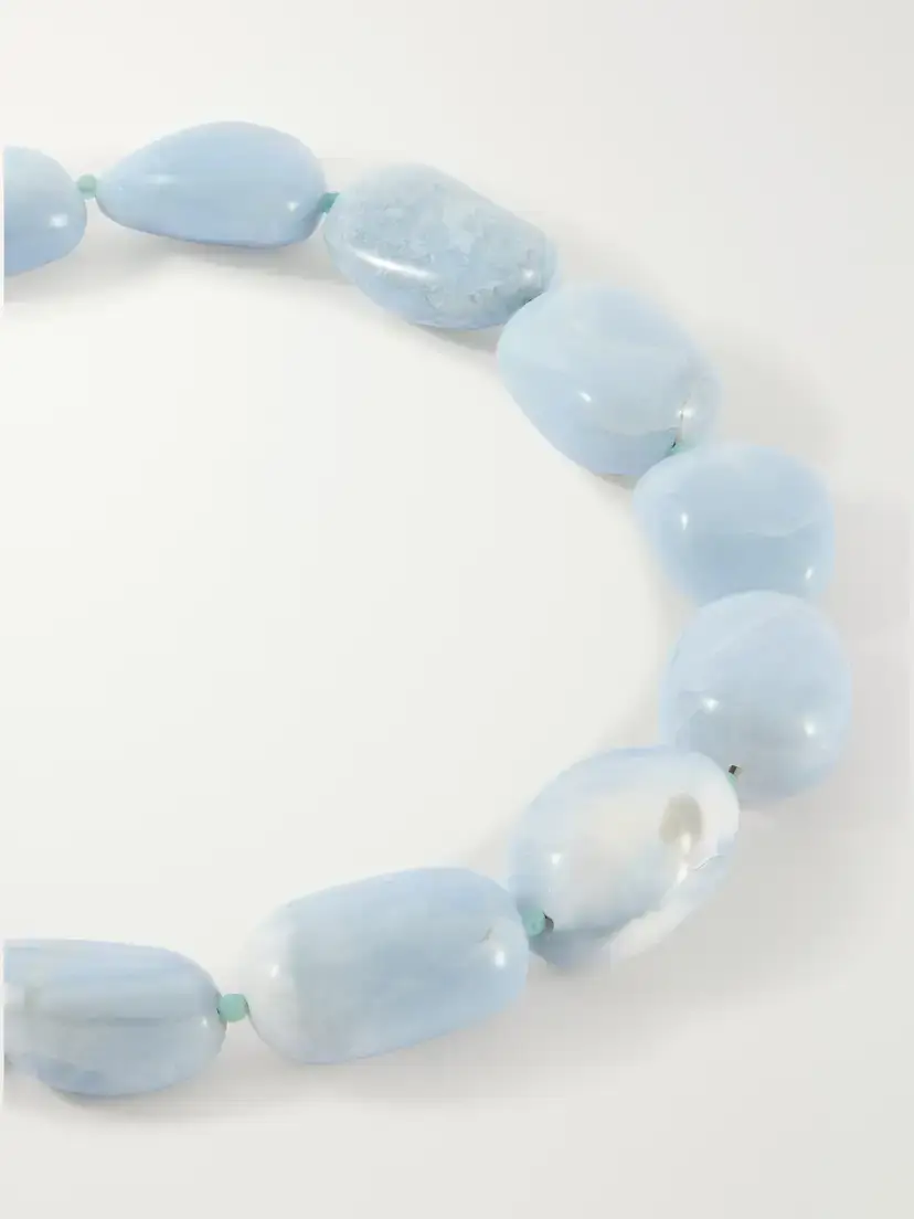 Lizzie Fortunato Sea And Sky Gold-plated Amazonite And Opal Necklace - Blue | Thumbnail 3 Lizzie Fortunato Sea And Sky Gold-plated Amazonite And Opal Necklace - Blue | Thumbnail 3
