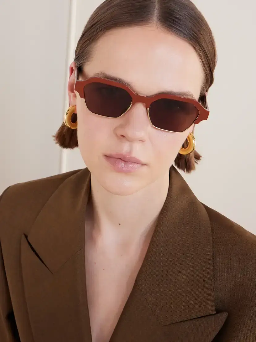 CELINE Eyewear Square-frame Acetate Sunglasses | Thumbnail 2 CELINE Eyewear Square-frame Acetate Sunglasses | Thumbnail 2