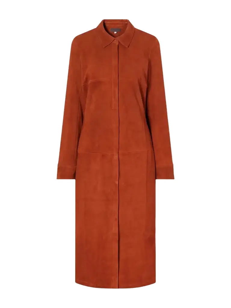 STOULS Becky Suede Midi Dress | Image 1 STOULS Becky Suede Midi Dress | Image 1