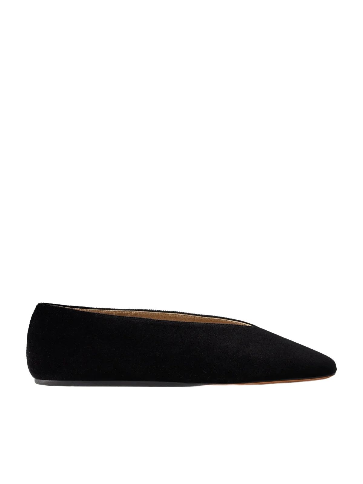 Le Monde Béryl Olympia Cotton-velvet Flats