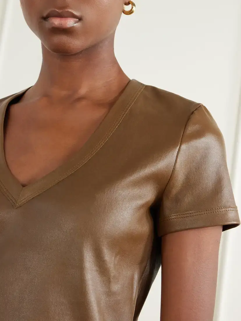 STOULS Gigi Leather T-shirt | Thumbnail 4